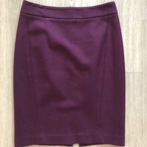 Beautiful maroon pencil skirt